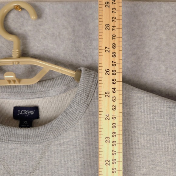J Crew Graphic Sweatshirt Mallard Duck Print Crewneck Pullover Men's XL Gray - Picture 7 of 7
